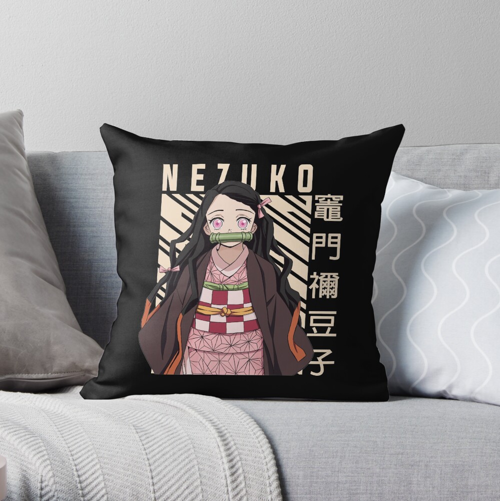 Demon Slayer Nezuko Throw Pillow