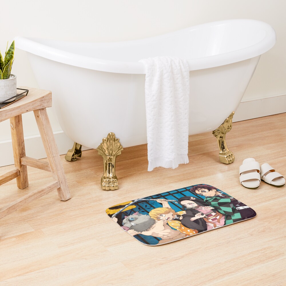 Demon Slayer Kimetsu No Yaiba Demon Slayer Bath Mat - Image 2