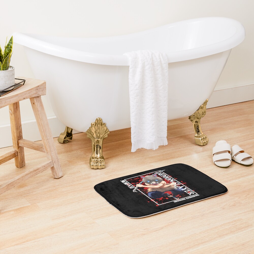 Demon Slayer Inosuke Bath Mat - Image 2