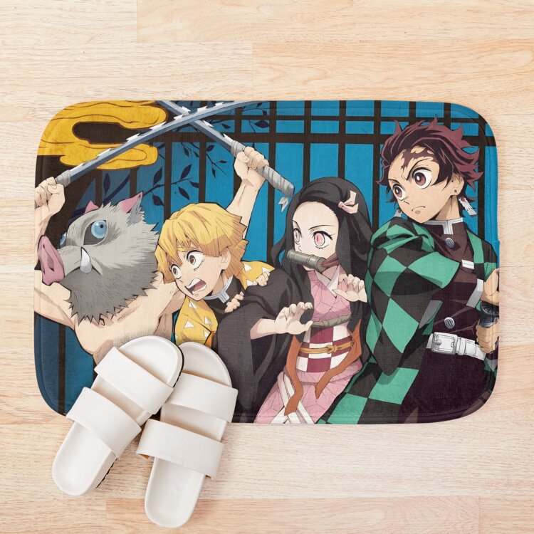Demon Slayer Kimetsu No Yaiba Demon Slayer Bath Mat - Image 3