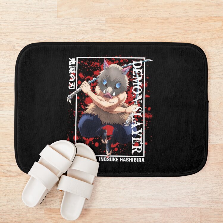 Demon Slayer Inosuke Bath Mat - Image 3