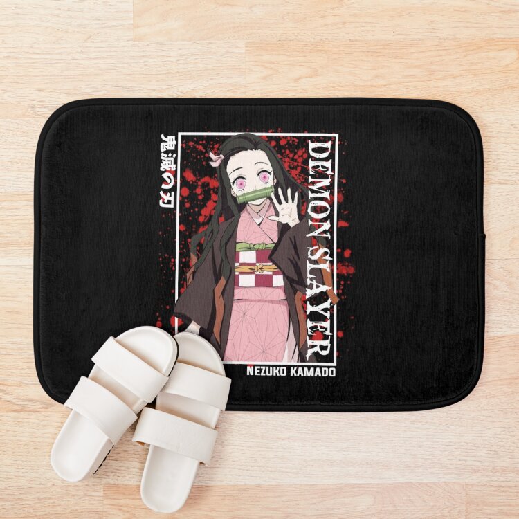Demon Slayer Nezuko Bath Mat - Image 3