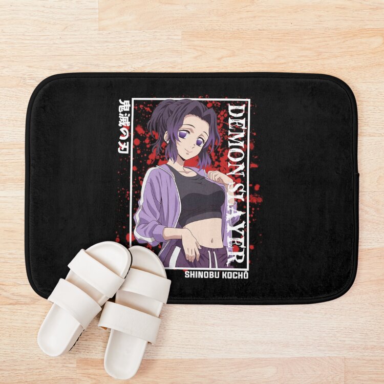 Demon Slayer Shinobu Kocho Bath Mat - Image 3