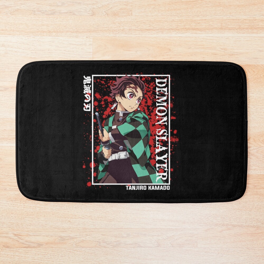 Demon Slayer Tanjiro Kamado Bath Mat