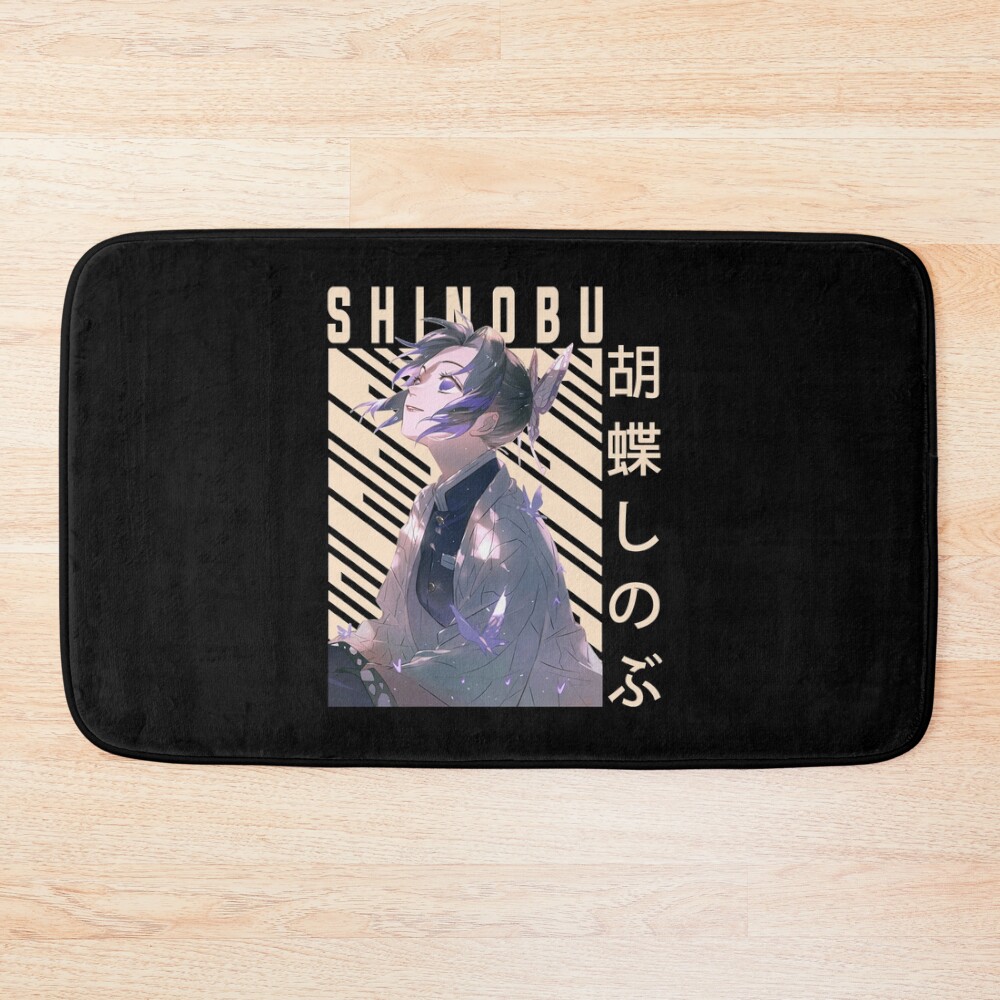 Demon Slayer Shinobu Kocho Bath Mat