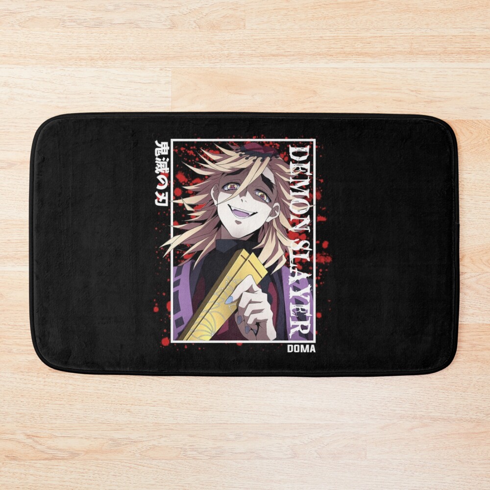 Demon Slayer Doma Bath Mat