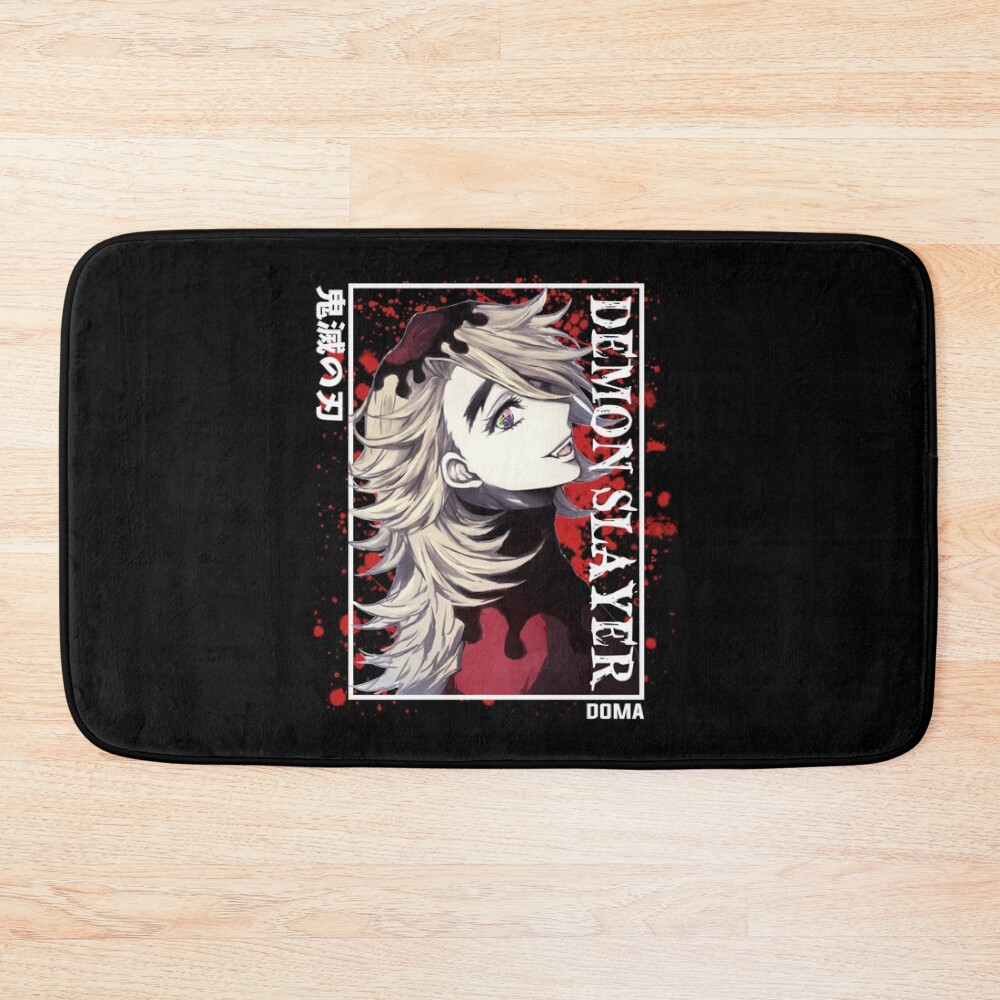 Demon Slayer Doma Bath Mat