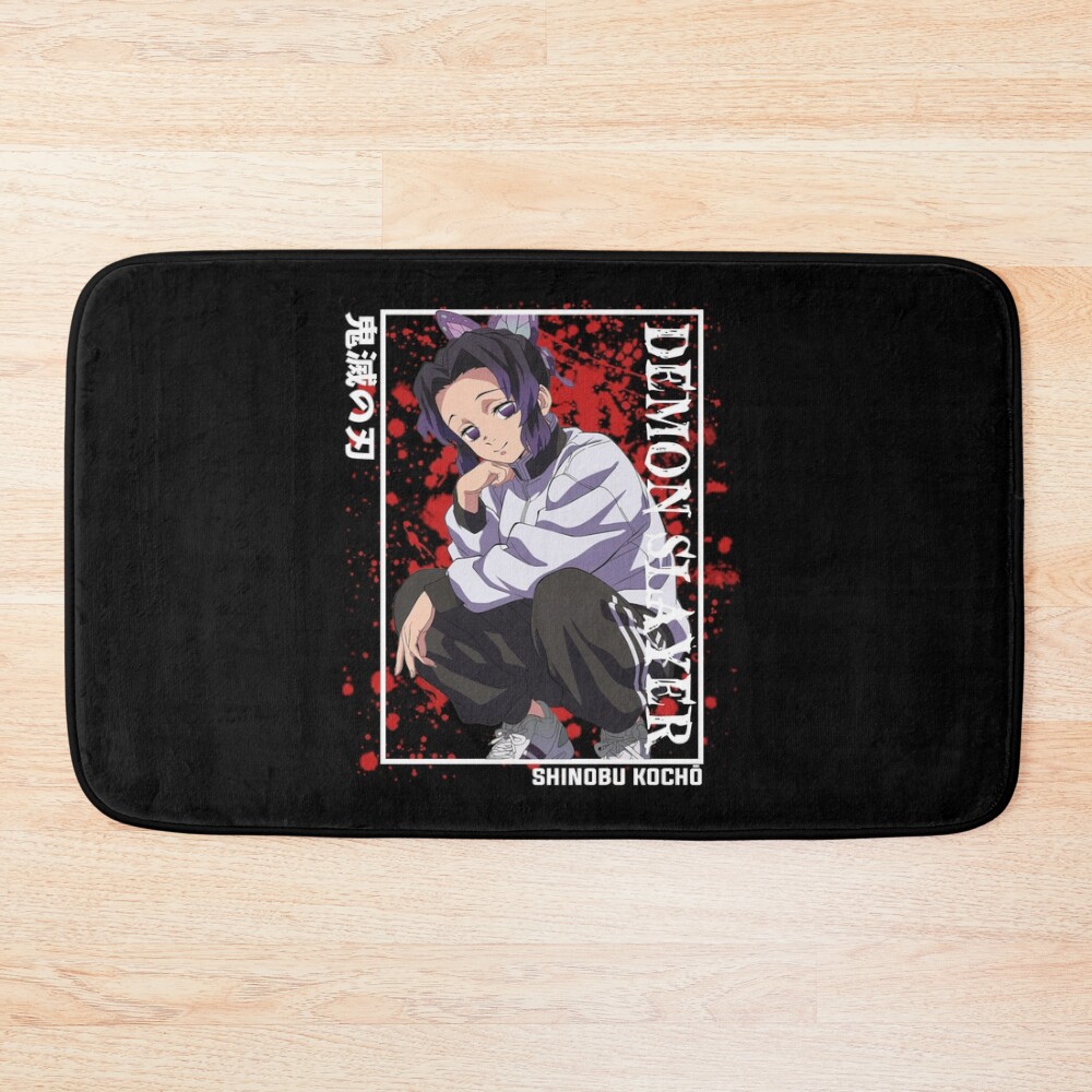 Demon Slayer Shinobu Kocho Bath Mat