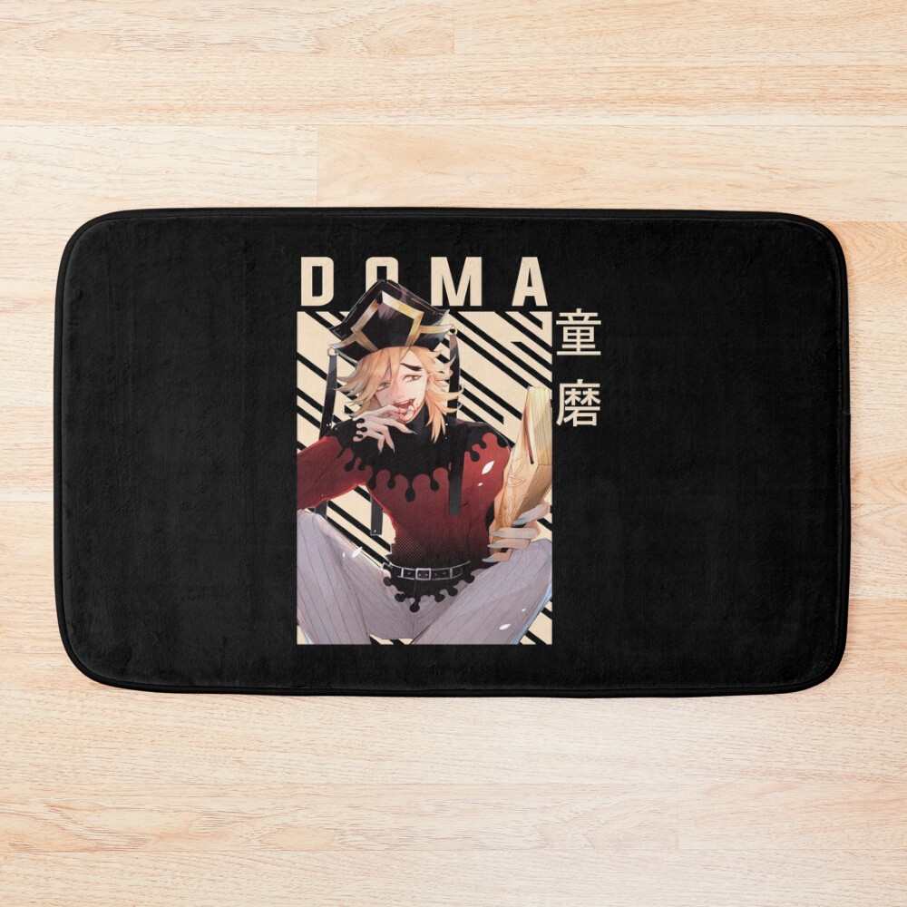 Demon Slayer Doma Bath Mat