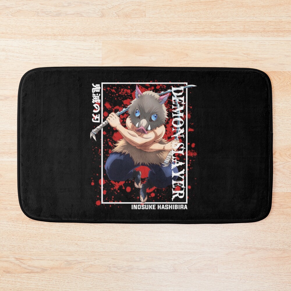 Demon Slayer Inosuke Bath Mat