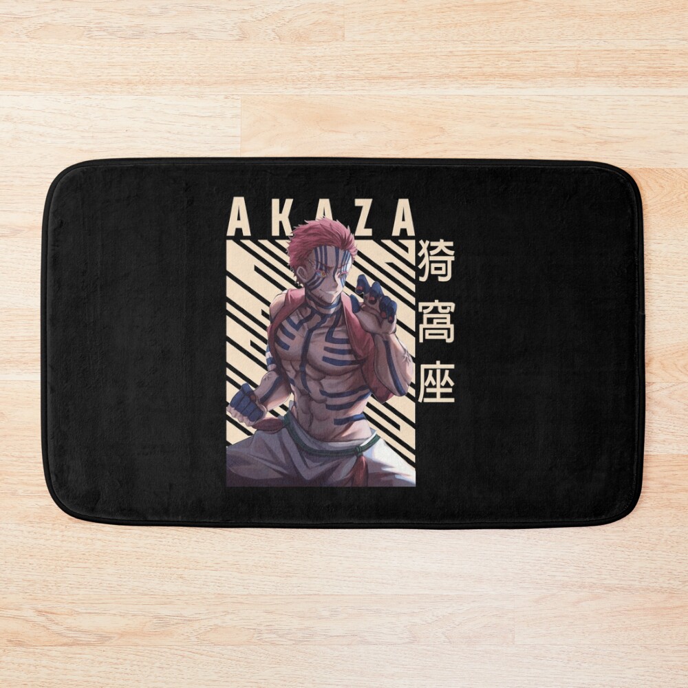 Demon Slayer Akaza Bath Mat