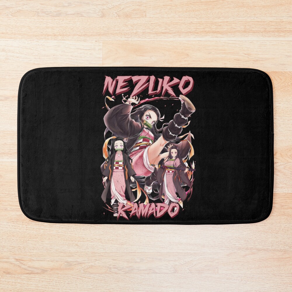 Nezuko Kamado Demon Slayer Bath Mat