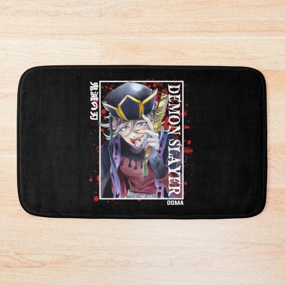 Demon Slayer Doma Bath Mat