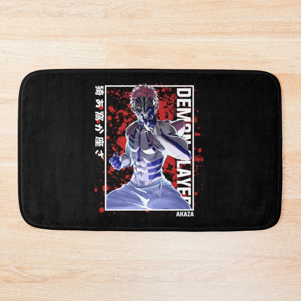 Demon Slayer Akaza Bath Mat