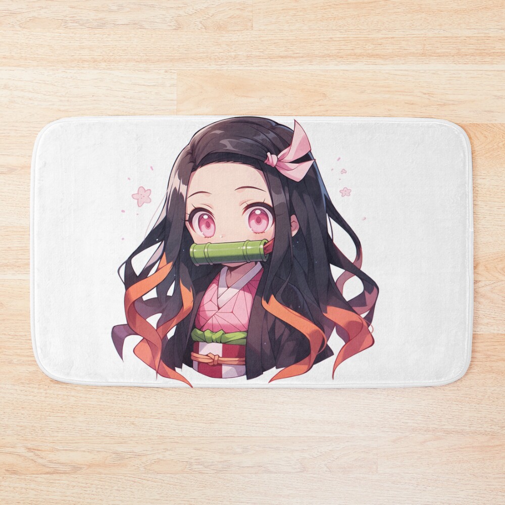 Nezuko Kamado Demon Slayer 2 Bath Mat