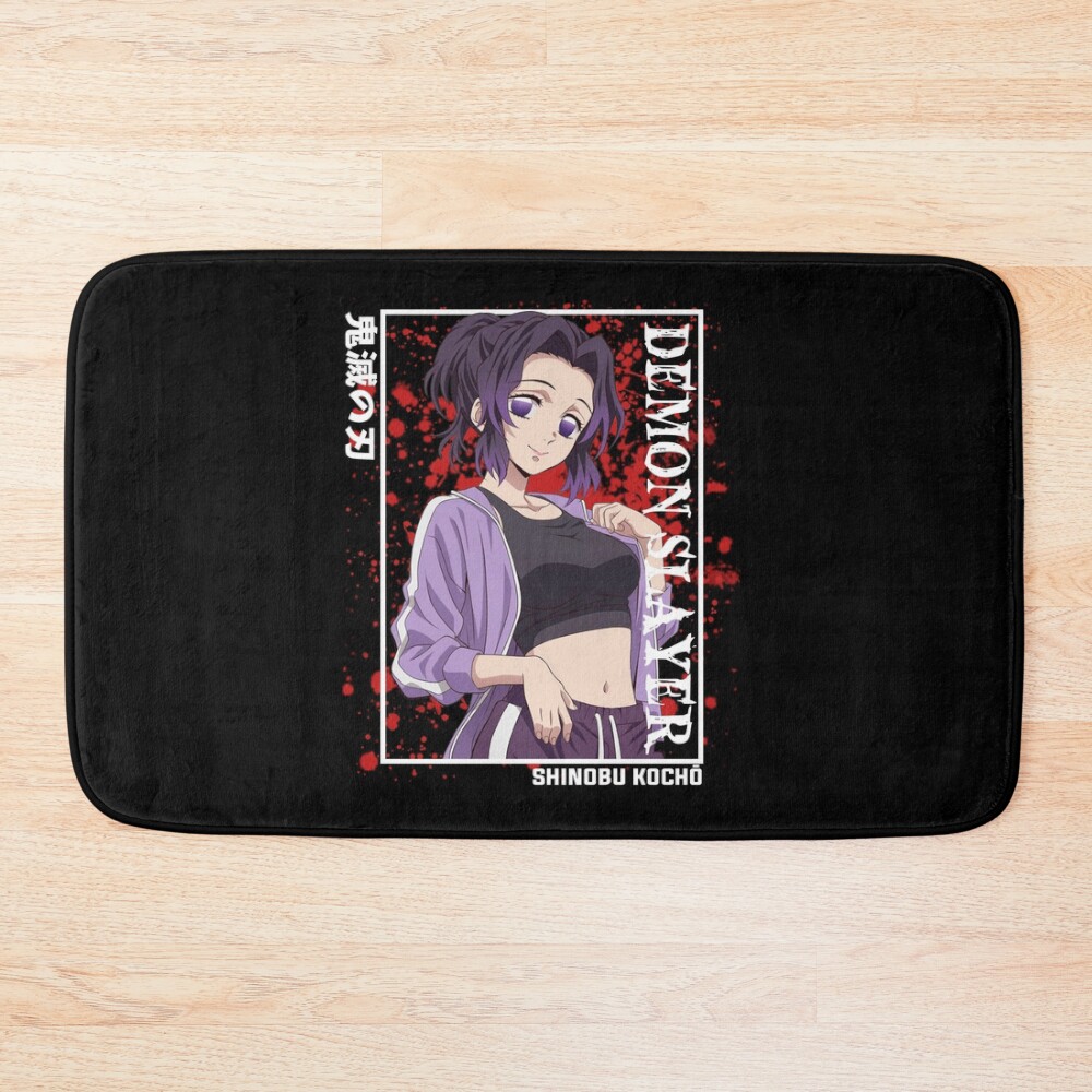Demon Slayer Shinobu Kocho Bath Mat