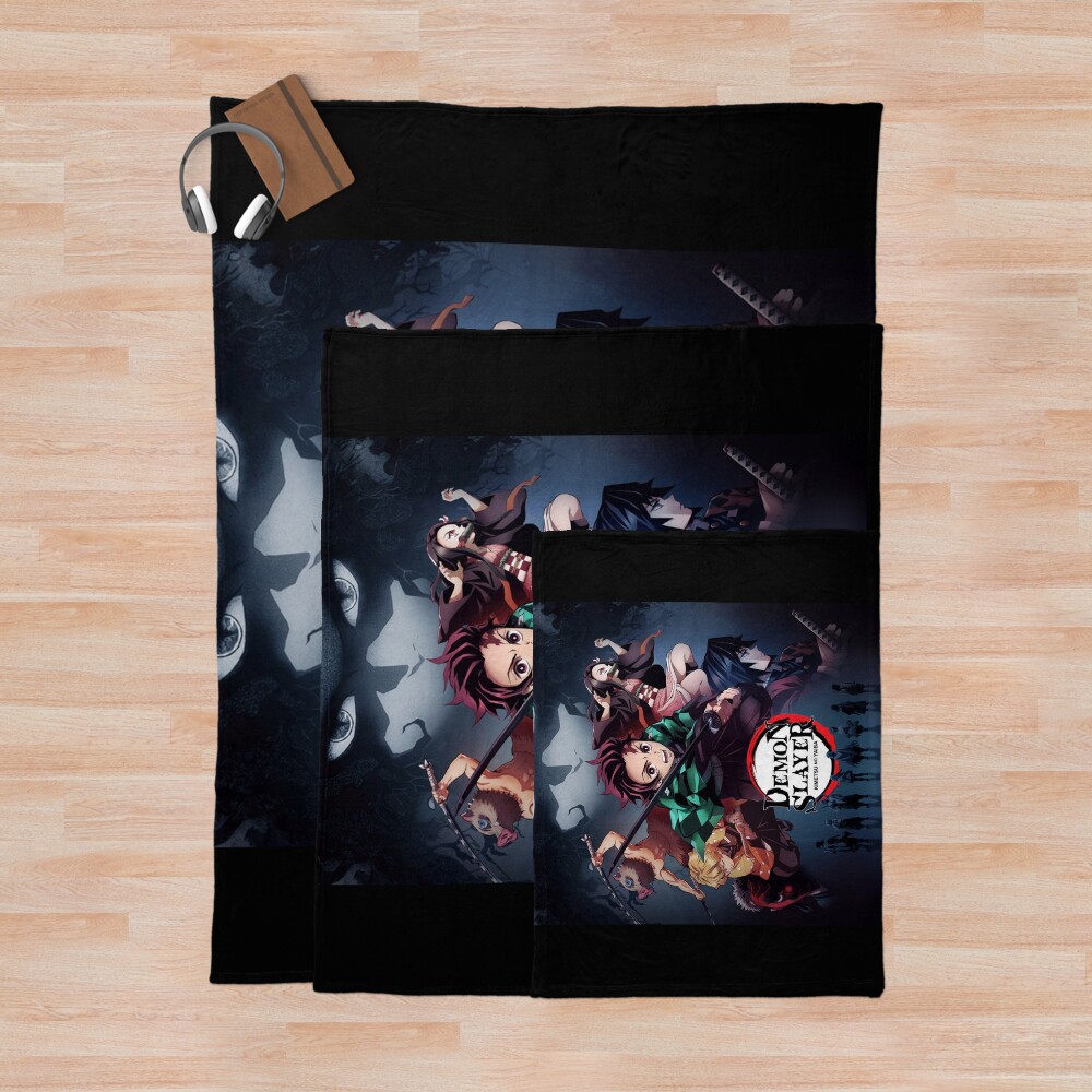 Demon Slayer Throw Blanket - Image 3