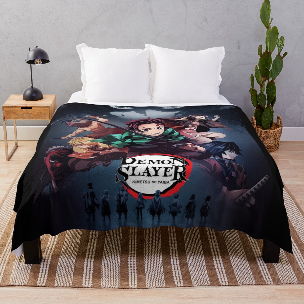 Demon Slayer Throw Blanket