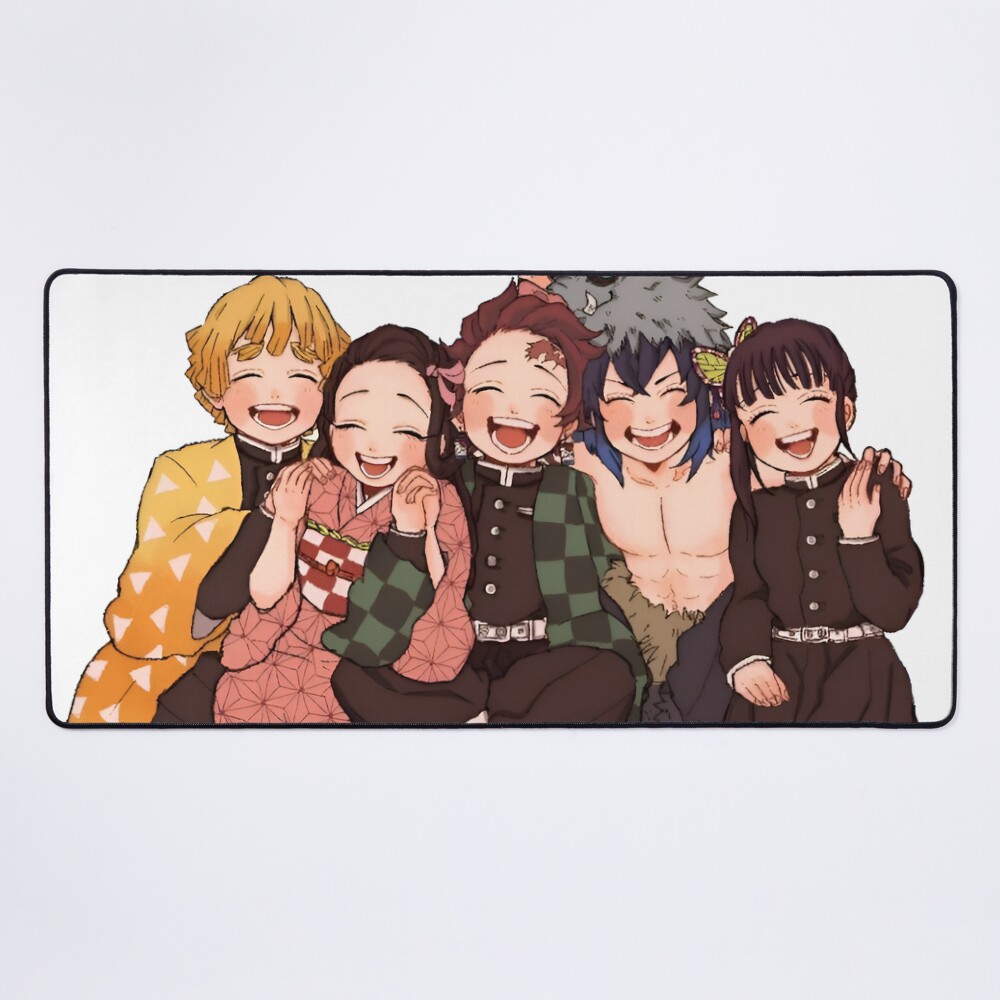Art Work Of Great Amazing Slayer Yaiba Animes Japan Mouse Pad