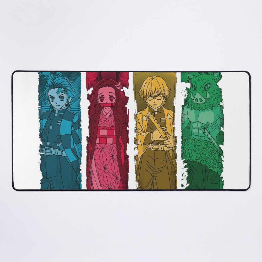 Art Work Of Good Slayer Yaiba Animes Japan Mouse Pad