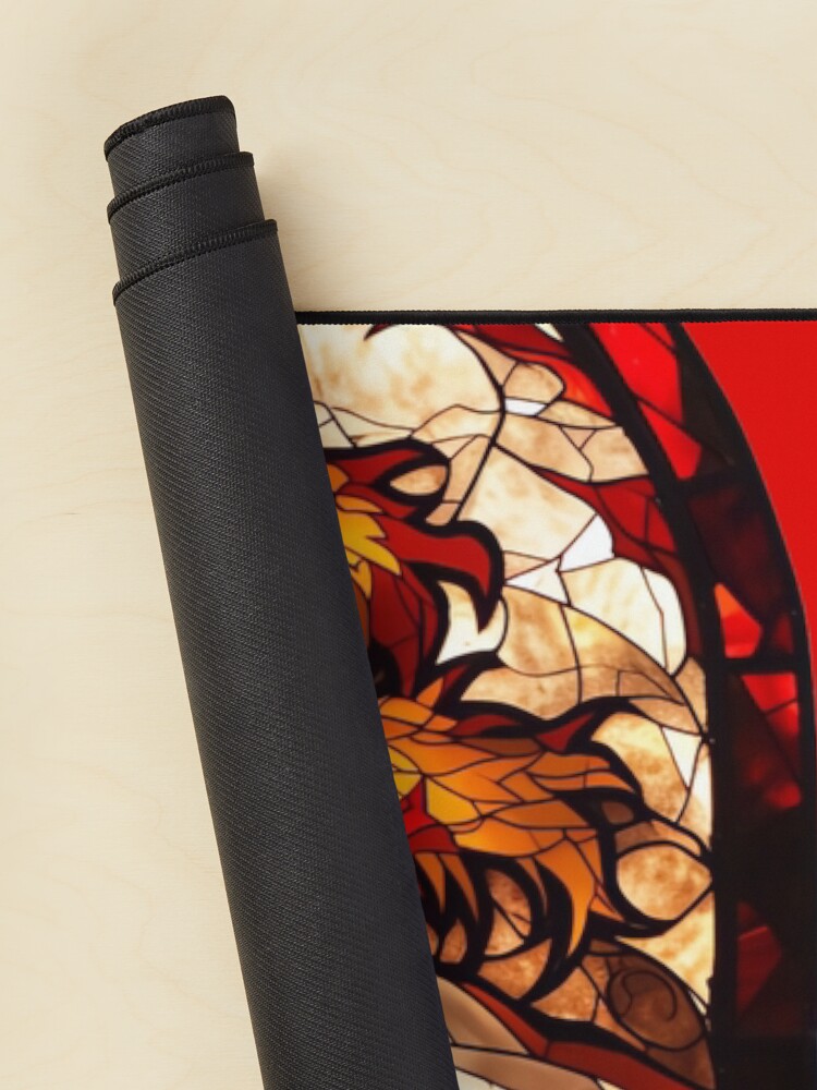Stained Glass Flame Slayer Mouse Pad - Image 2