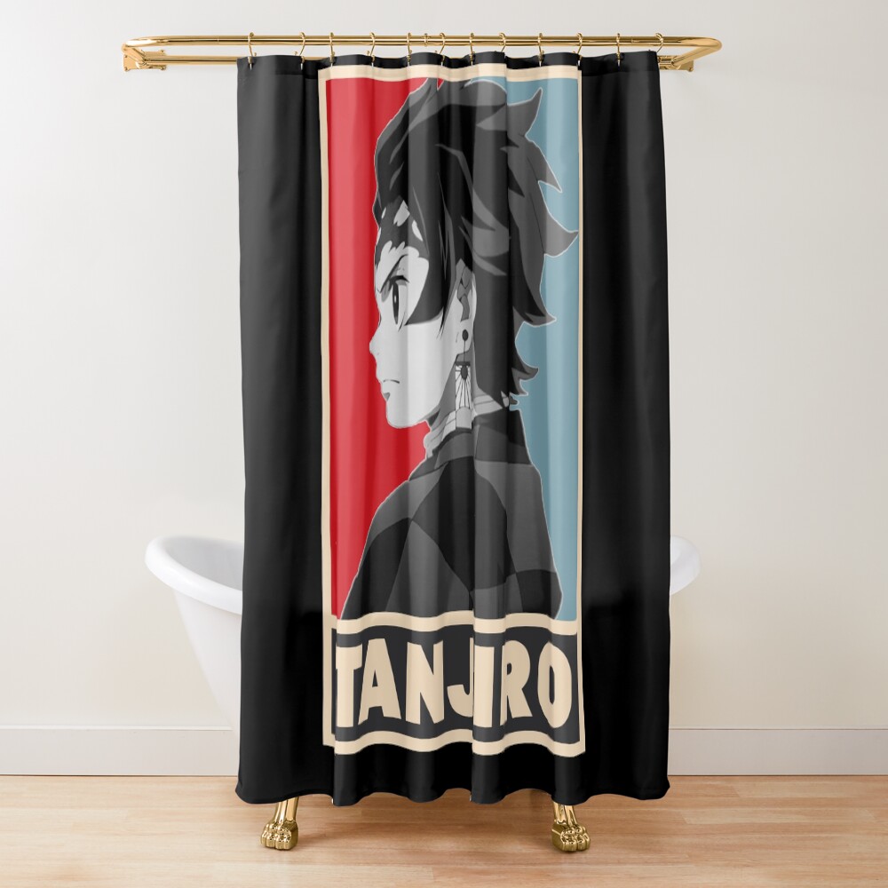Demon Slayer Tanjiro Kamado Shower Curtain