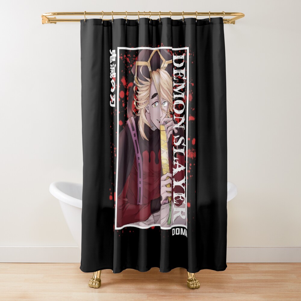 Demon Slayer Doma Shower Curtain