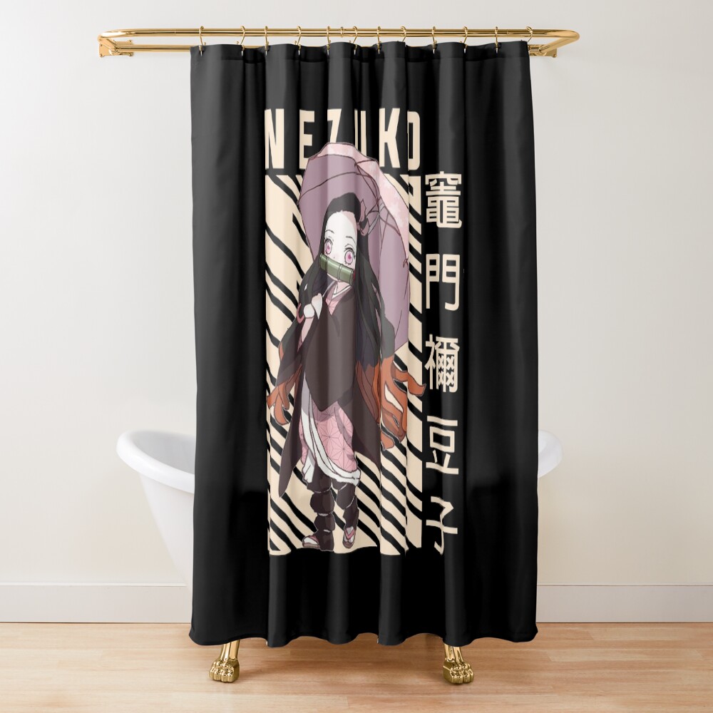 Demon Slayer Nezuko Shower Curtain