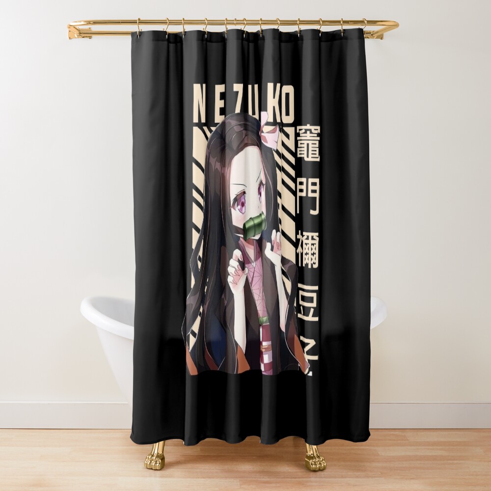 Demon Slayer Nezuko Shower Curtain