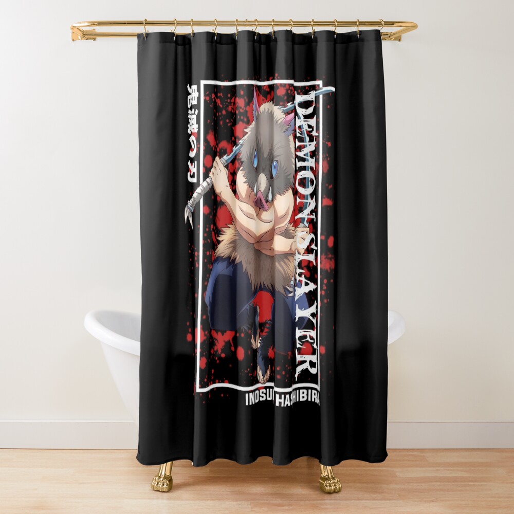 Demon Slayer Inosuke Shower Curtain
