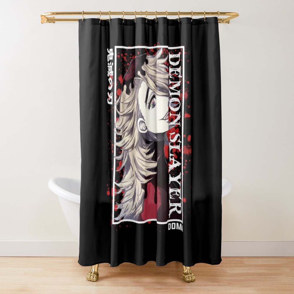 Demon Slayer Doma Shower Curtain
