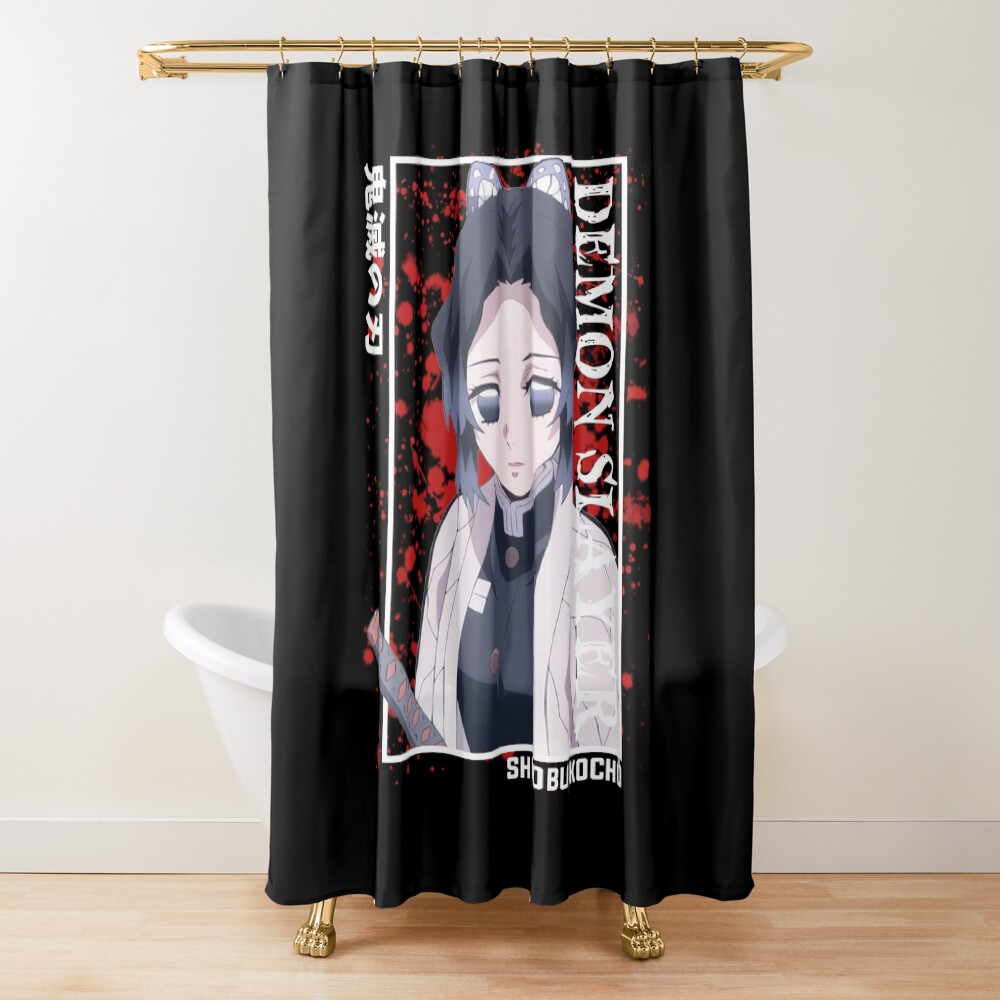 Demon Slayer Shinobu Kocho Shower Curtain