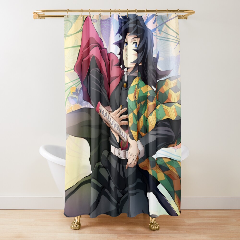Art Work Of Great Awesome Slayer Yaiba Animes Japan Shower Curtain