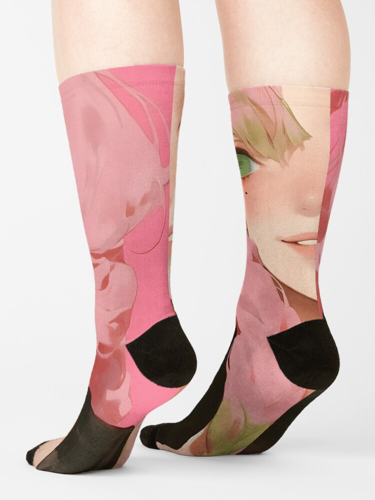Mitsuri Kanroji Demon Slayer 76 Socks - Image 2