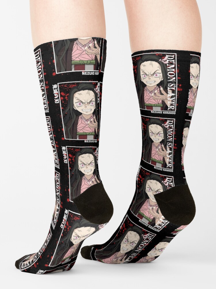 Demon Slayer Nezuko Socks - Image 2