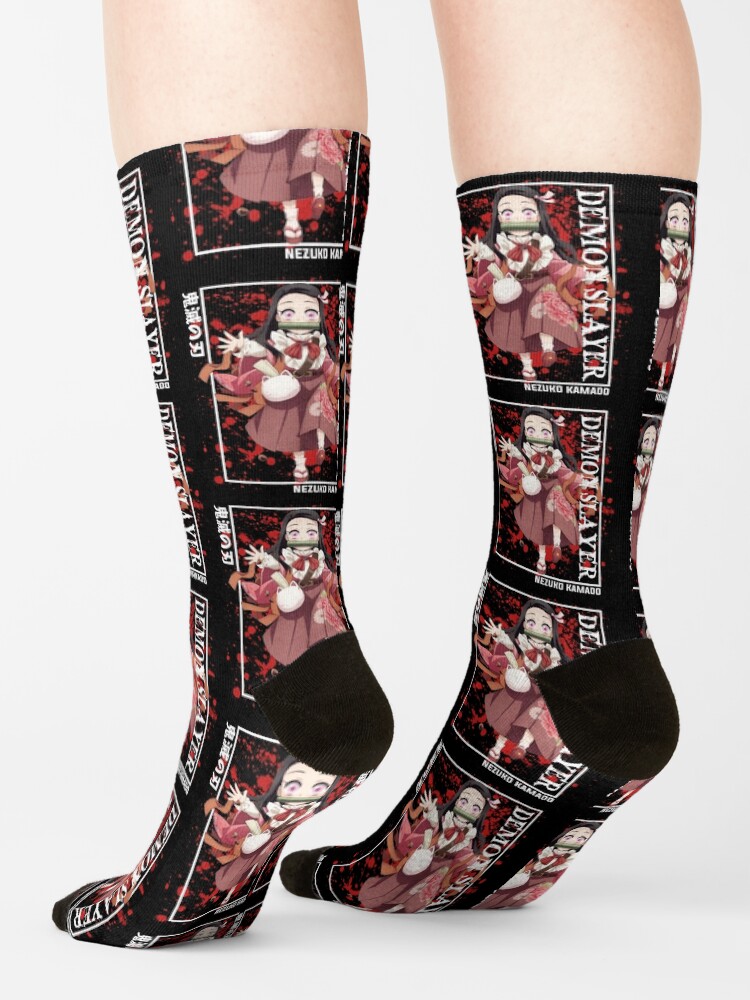 Demon Slayer Nezuko Socks - Image 2