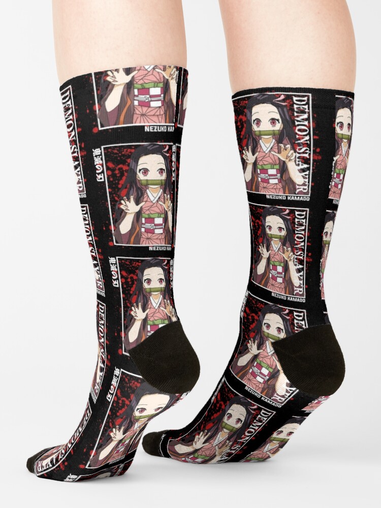 Demon Slayer Nezuko Socks - Image 2
