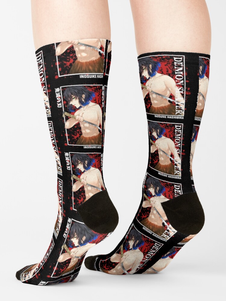 Demon Slayer Inosuke Socks - Image 2