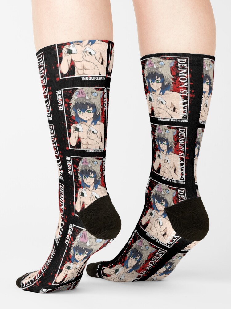 Demon Slayer Inosuke Socks - Image 2