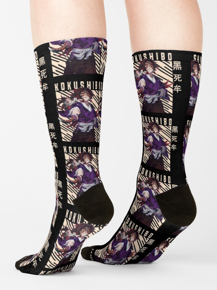 Demon Slayer Kokushibo Socks - Image 2