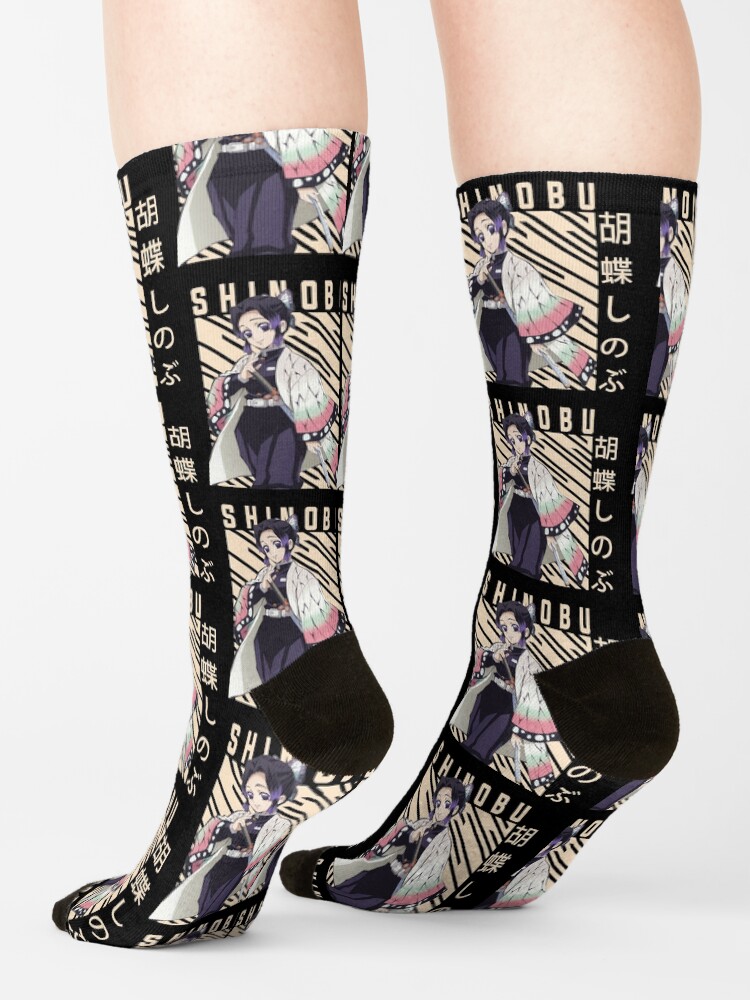 Demon Slayer Shinobu Kocho Socks - Image 2