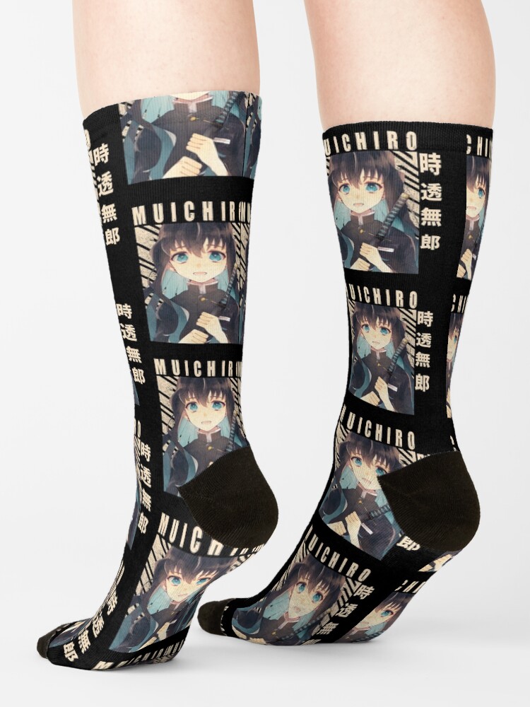 Demon Slayer Muichiro Tokito Socks - Image 2
