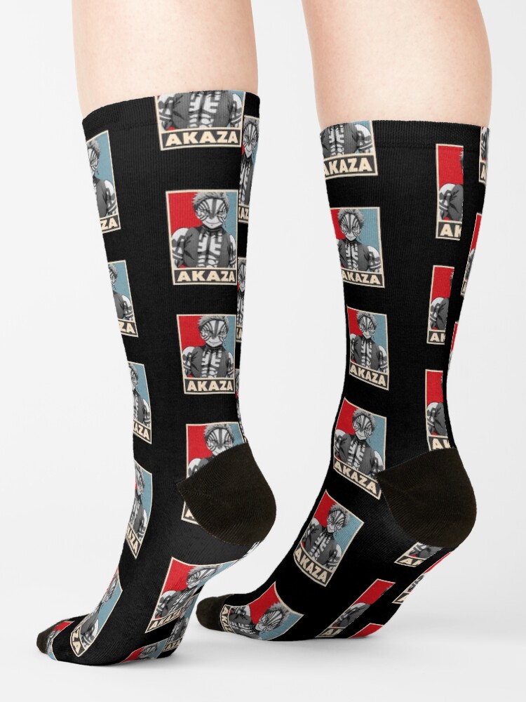 Demon Slayer Akaza Socks - Image 2