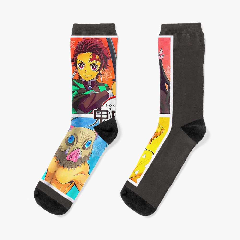 Slayers Demons Anime Art Socks
