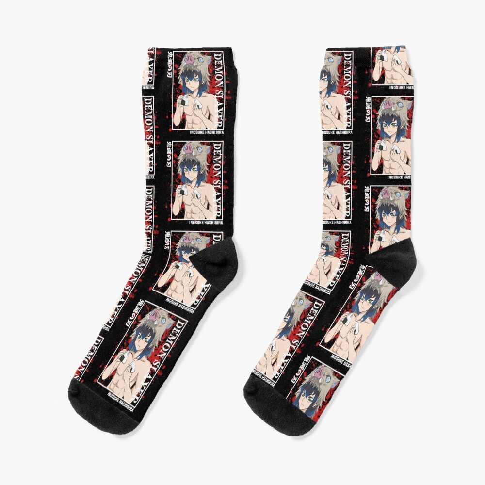 Demon Slayer Inosuke Socks
