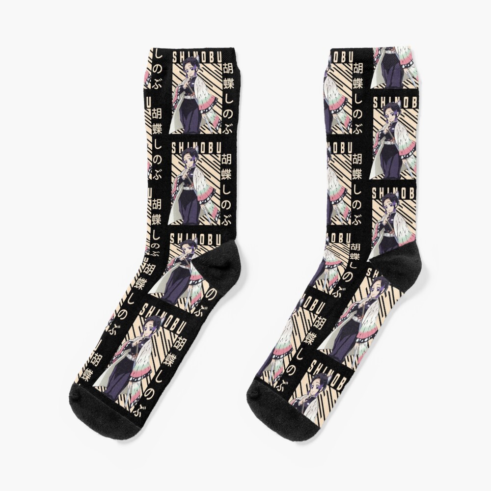 Demon Slayer Shinobu Kocho Socks