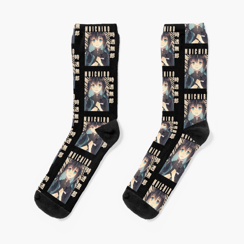 Demon Slayer Muichiro Tokito Socks