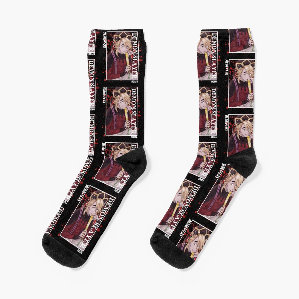 Demon Slayer Doma Socks