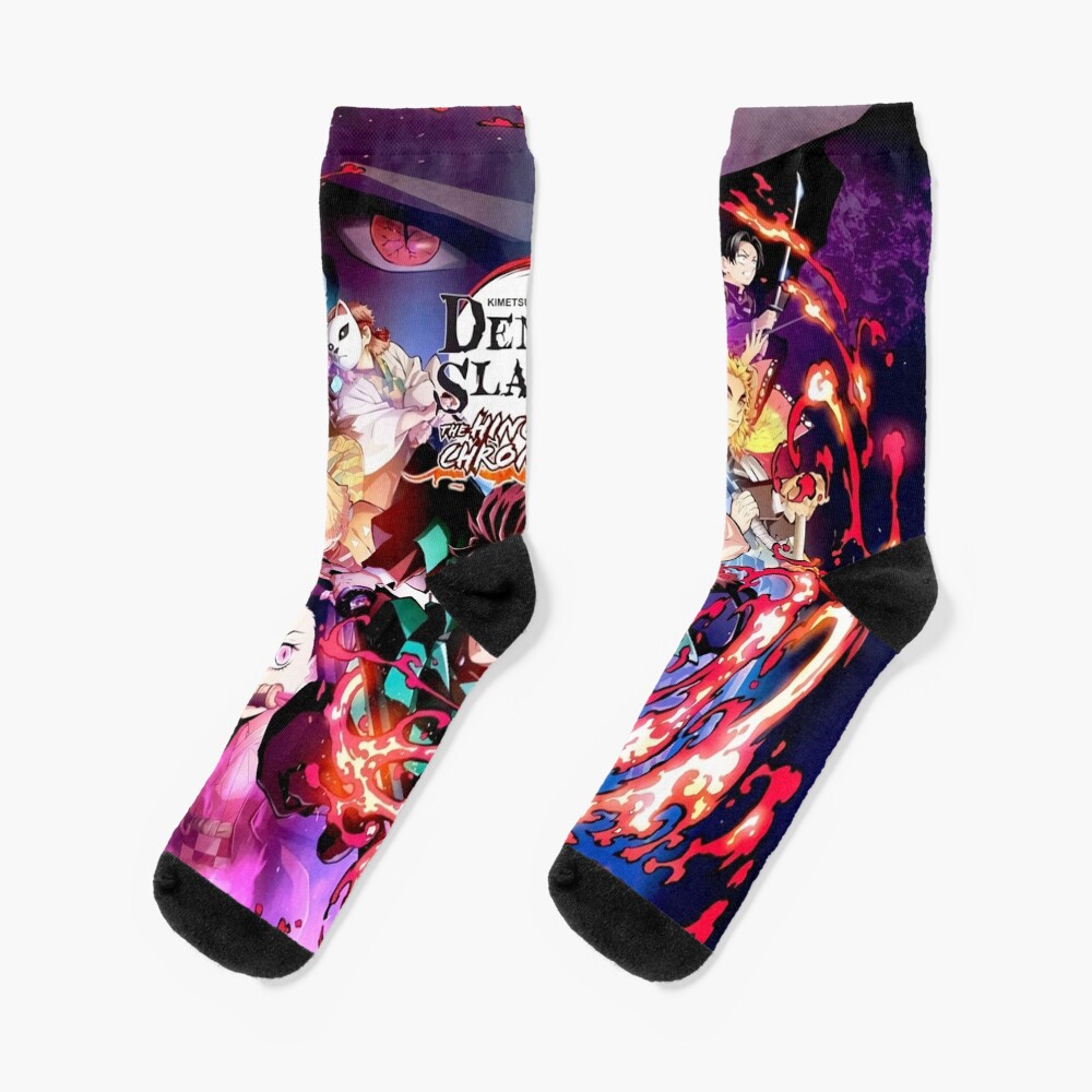 Demon Poster Socks