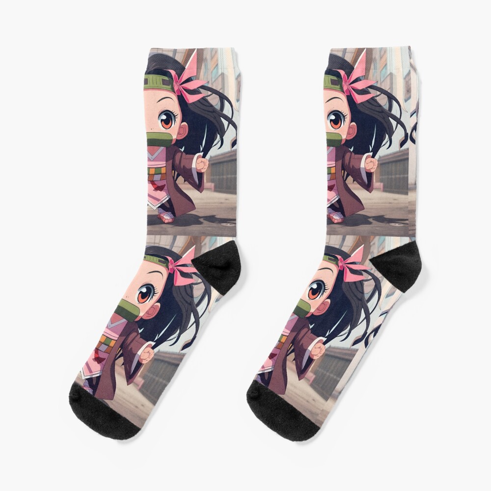 Nezuko The Demon Slayer Socks